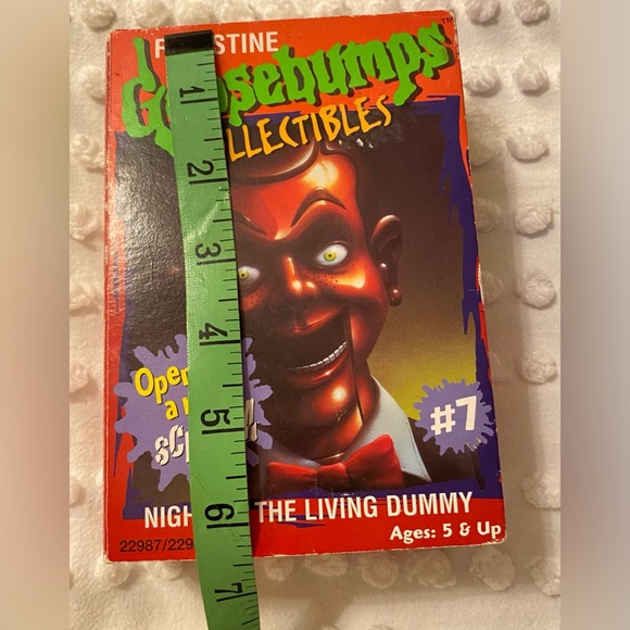 Vintage GOOSEBUMPS Collectables, Rare doll,Number #7 -Night of the Living Dummy - Picture 14 of 15